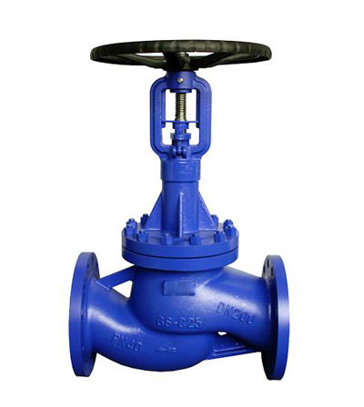 long type bellow seal globe valve