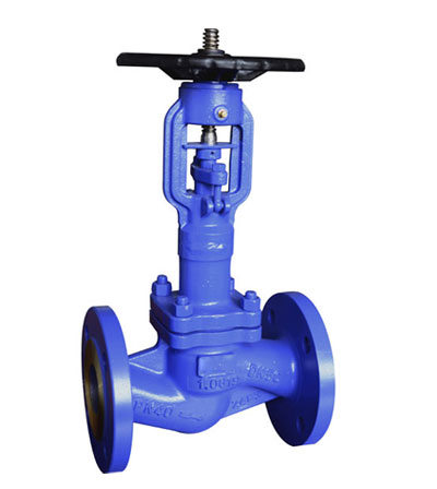 DIN Long type bellow seal globe valve